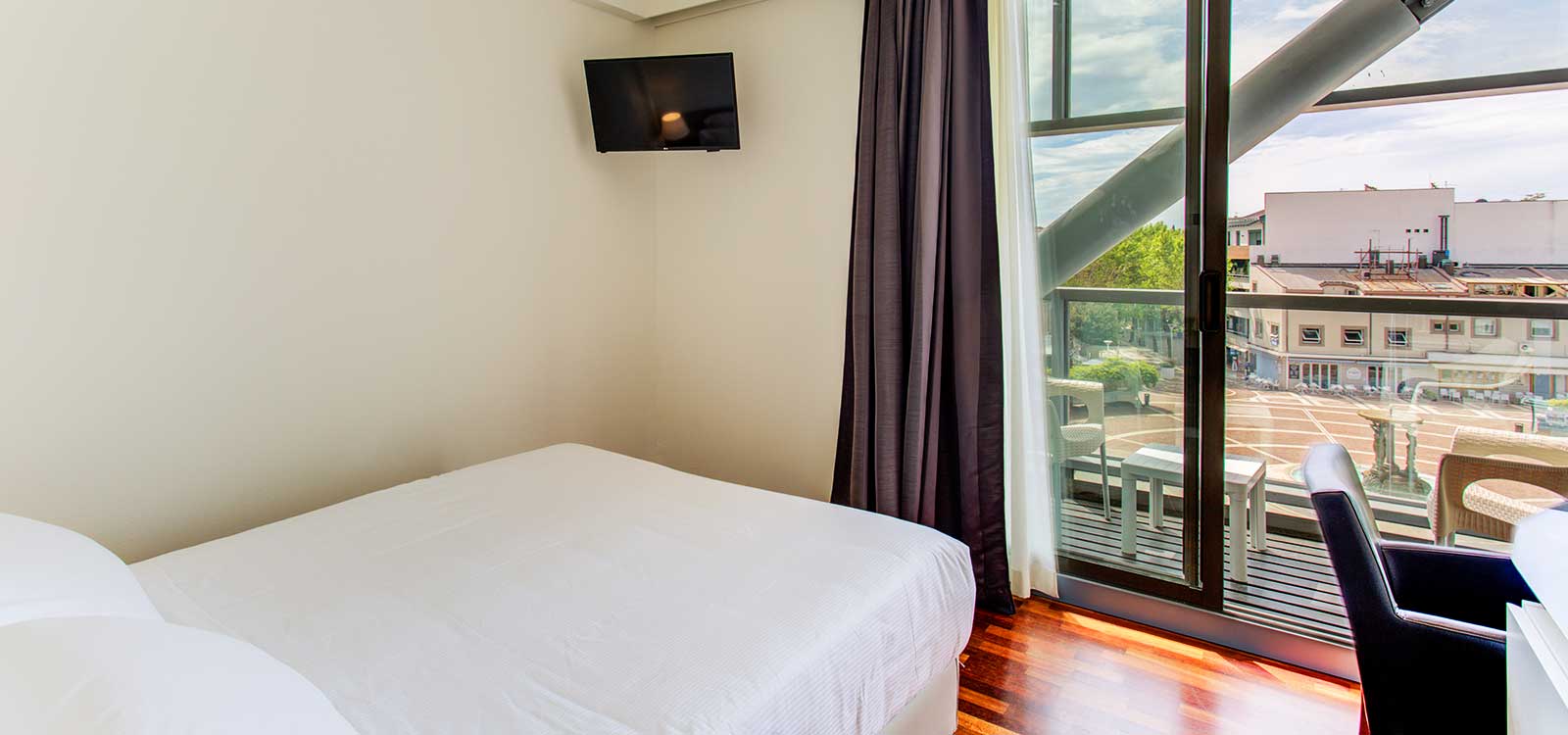 Le camere comfort plus vista piazza